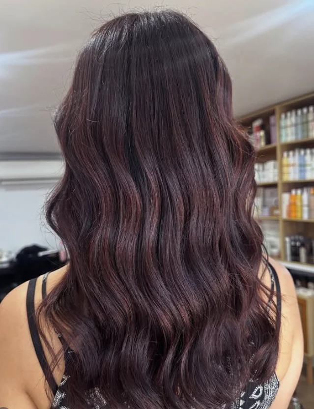 Auburn curls hair colour styled by Kate Bonnie Hair South Hedland